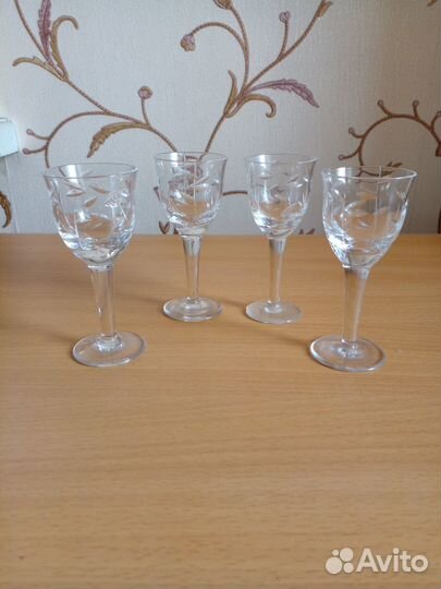 Хрустальные рюмочки