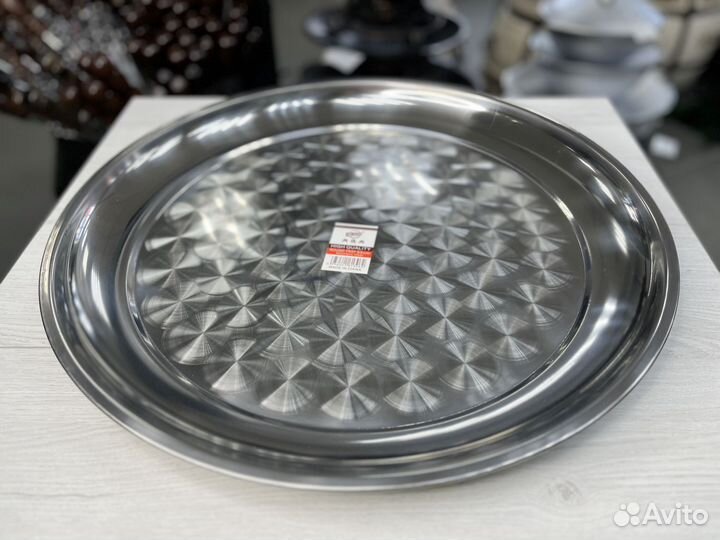 Поднос металлический большой