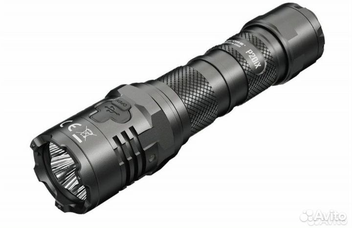 Фонарь Nitecore 20ix + тактическое кольцо NTR10