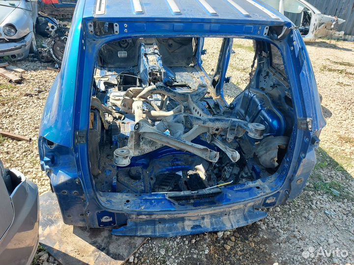 Задняя часть кузова на Volkswagen Touareg