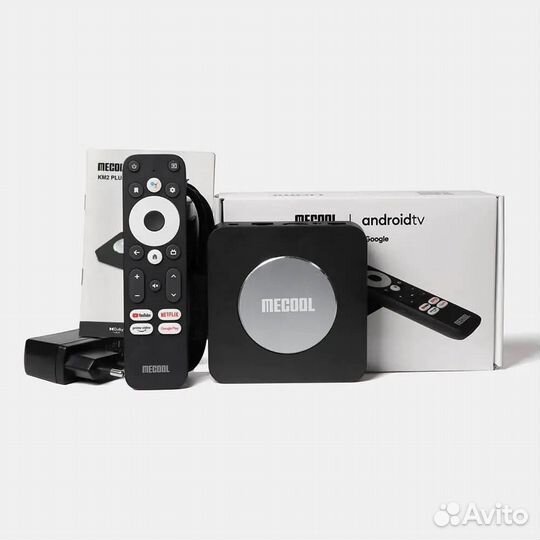 Cмарт тв приставка Mecool KM2 Plus 2/16 оригинал