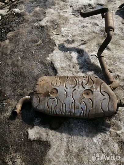 Глушитель на Volvo S 40