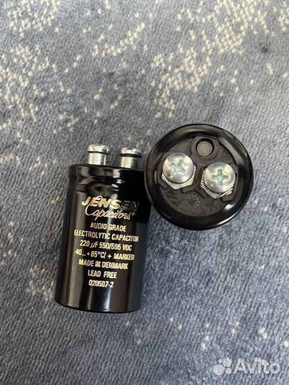 Конденсаторы Jensen 220uf 550/595 VDC