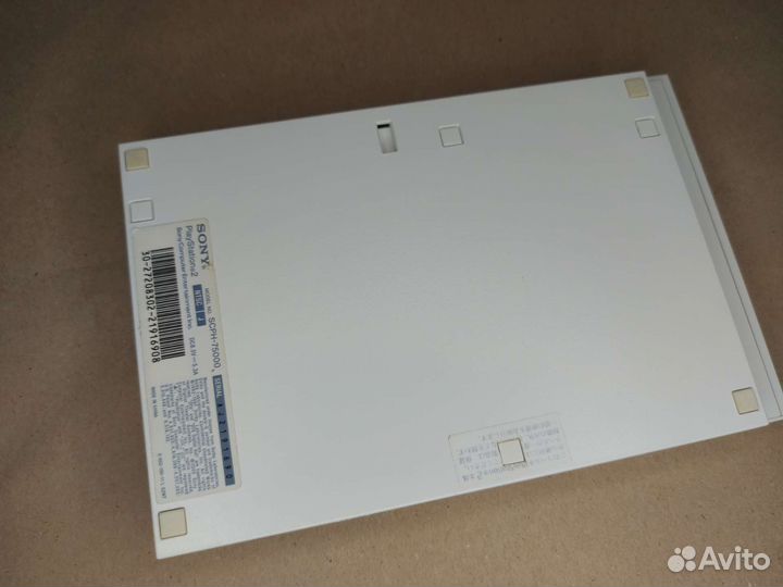 PlayStation 2 Slim scph-75000 Белая Ceramic White