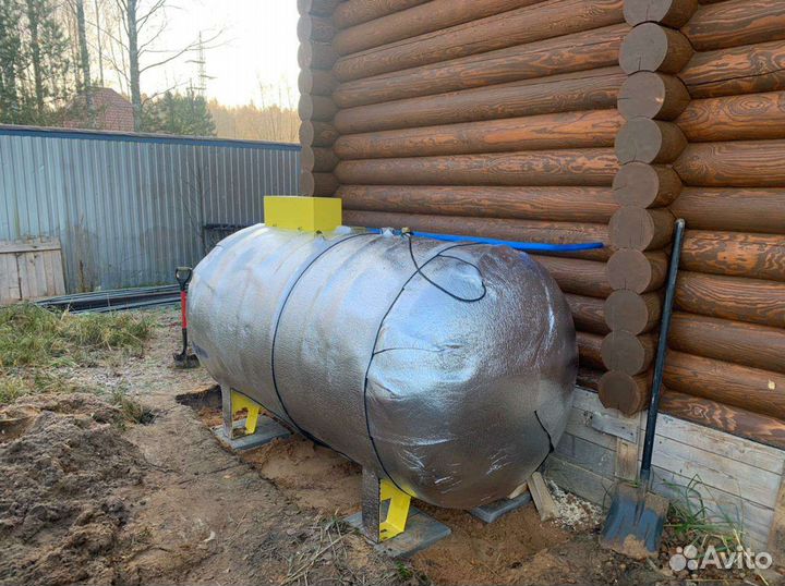 Монтаж газгольдера и обслуживание