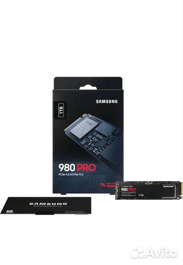 SSD M.2 PCI-E 4.0 накопитель Samsung 980 PRO 1 TB