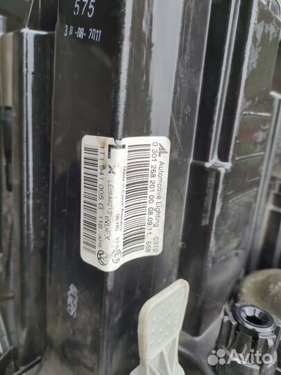 Volkswagen touran фара 1T1 941006 / 1T1 941005