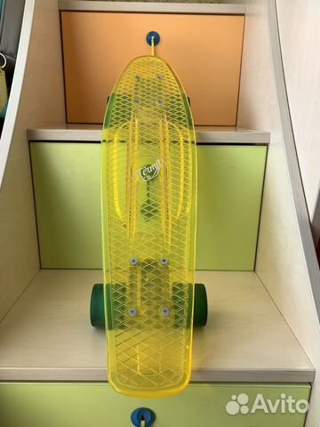 Скейтборд детский с подсветкой колес при движении