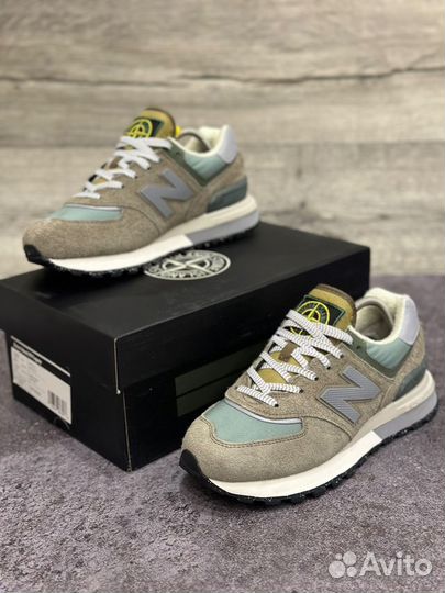 Кроссовки New Balance 574 Stone Island (41-45)