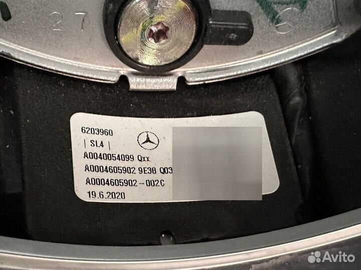 Рулевое колесо с обогревом Mercedes A0994605902