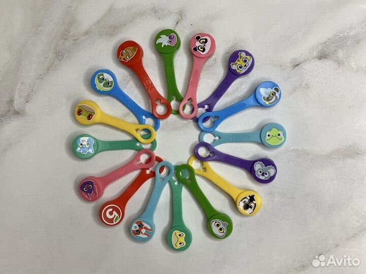 Скрепыши Каваи Пятерочка полный набор 16 шт