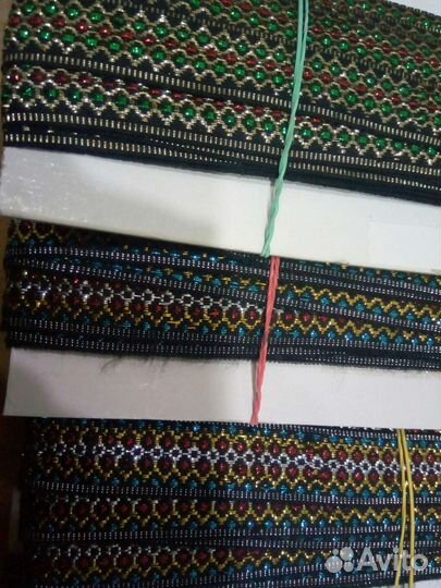 Тесьма люрекс 75 метров одним лотом