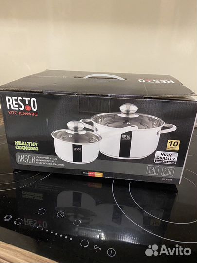 Новый набор кастрюль 1,4л 2,9л