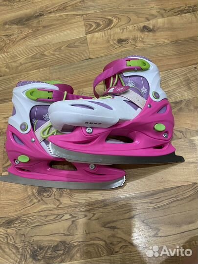 Раздвижные коньки 34-37 р-р