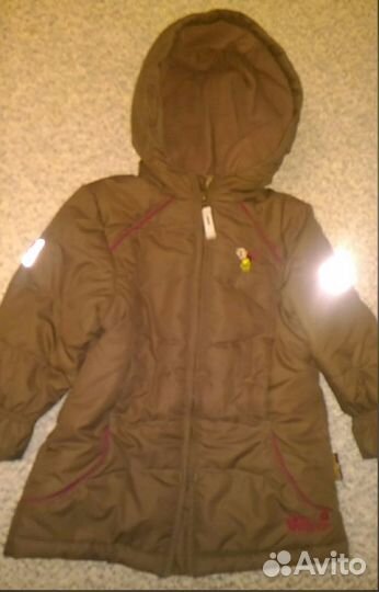 Детское пальто Jack Wolfskin