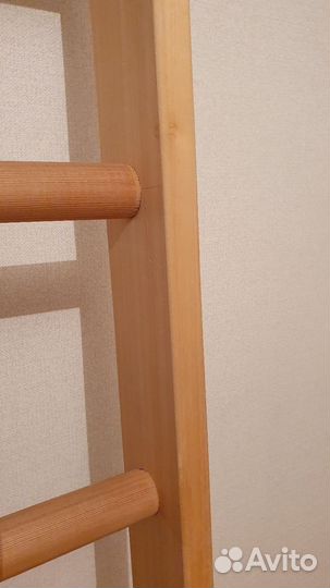 Шведская стенка с рукоходом для взрослых и детей