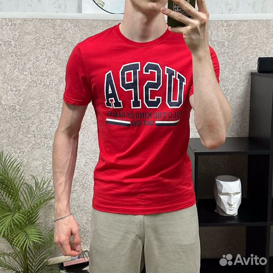 Футболка uspa Polo M Состояние Отличное