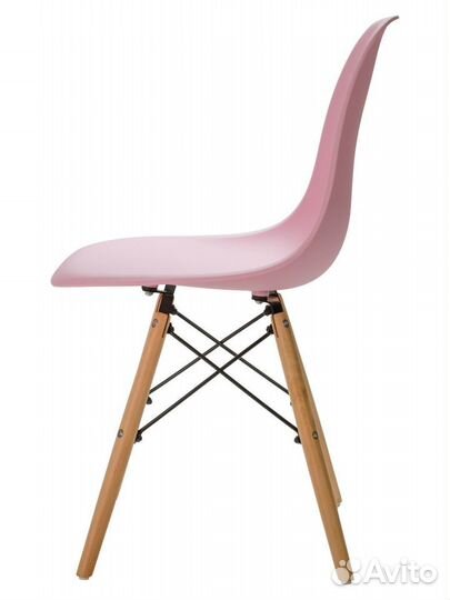 Стул в стиле eames DSW,розовый