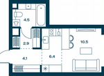 Квартира-студия, 28,4 м², 8/29 эт.