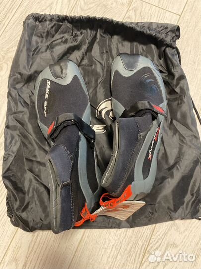 Неопреновые ботинки 5 мм, для серфинга