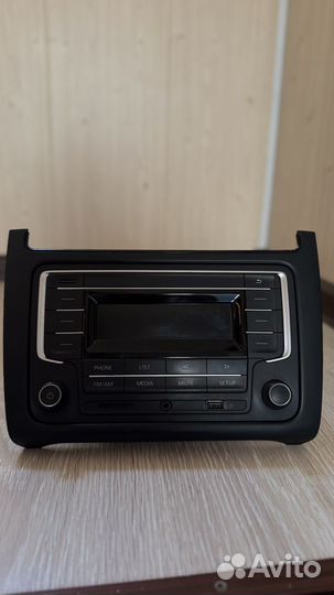 Магнитола штатная на Volkswagen polo