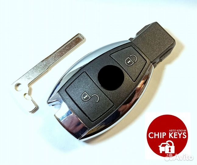 Ключ зажигания Mercedes Benz W169, W463. 433 Мгц