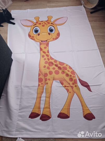 Детские шторы Жираф