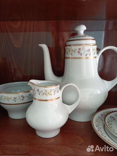 Чайный сервиз гдр Кахла