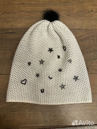 Шапка Pulka для девочки/девушки с норковым