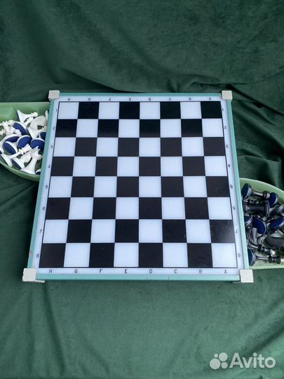 Шахматы СССР №65 карболитовые