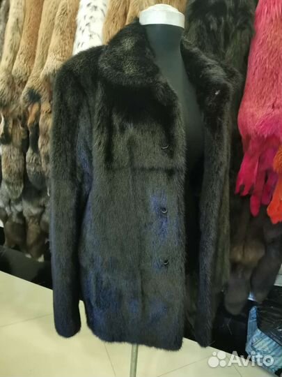 Шуба норковая мужская