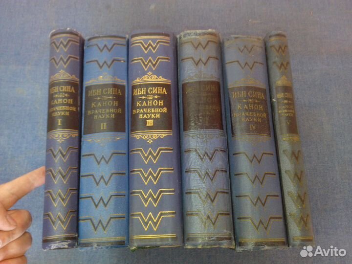 Абу Али Ибн Сина. Канон врачебной науки.1954-1960
