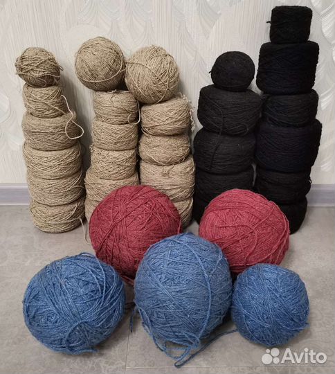 Пряжа 100 шерсть для вязания. Нить для рукоделия