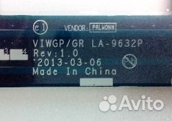 Плата для ноутбука Леново G500, La-9632A