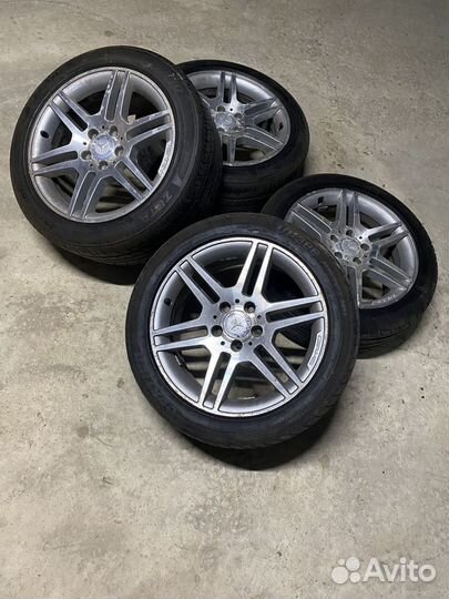 Оригинальные диски на mercedes amg r 17