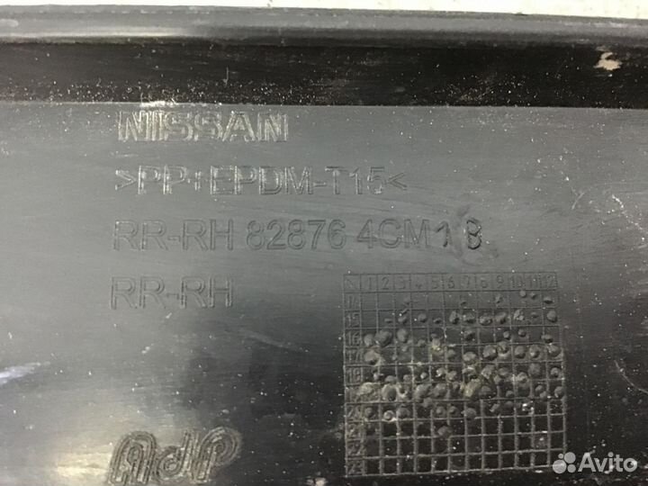 Накладка двери задней правой Nissan X-Trail (T32)