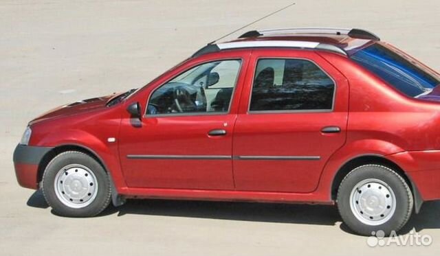 Рейлинги Renault logan