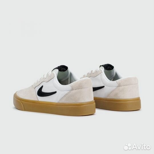 Кеды Nike SB Chron Suede Grey Gum