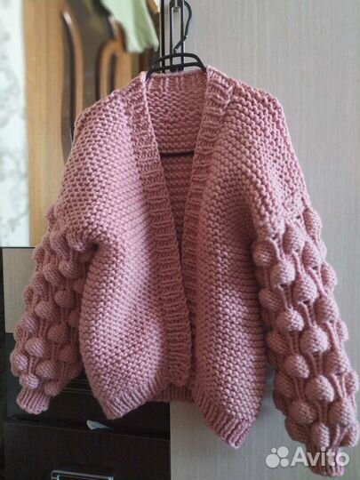 Кардиган малинки