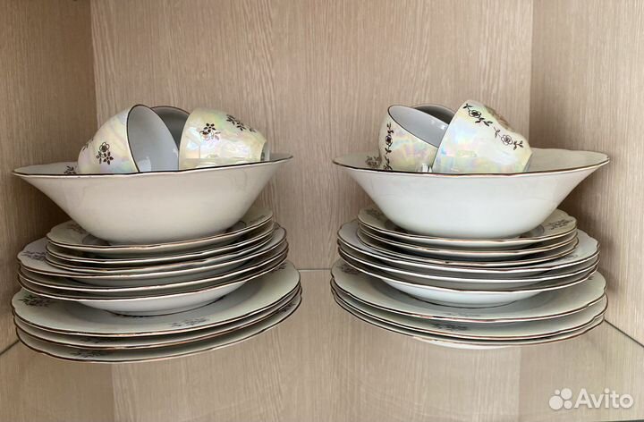 Сервиз Мадонна гдр, клеймо Kahla на 6 персон