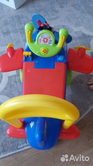 Развивающий самолет- каталка