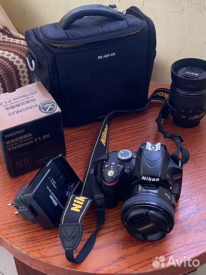 Зеркальный фотоаппарат nikon D3200