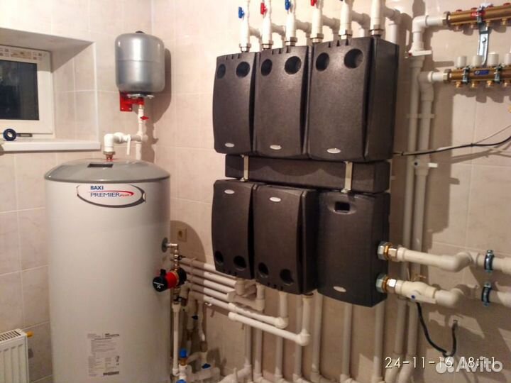 Промывка наладка отопления