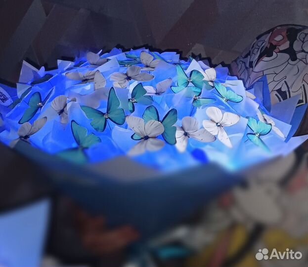 Букет из 45 бабочек