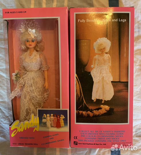 Винтажные Куклы Sandy Санди 90х