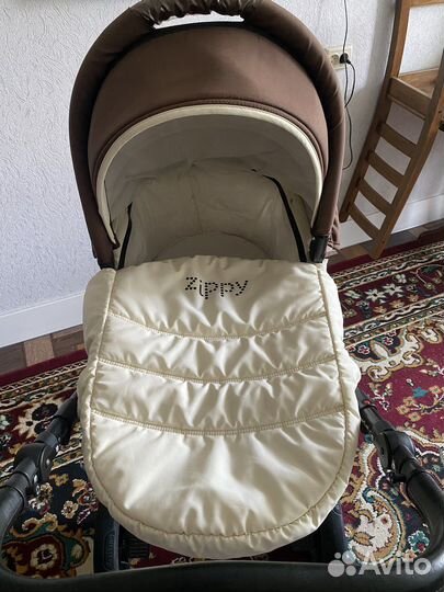 Коляска zippy 2 в 1 бу