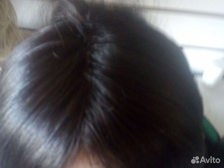 Парик 1 mga mono ручной работы kanekalon