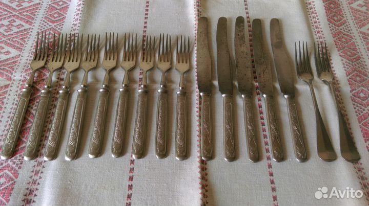 Вилки Ножи 50-е годы СССР