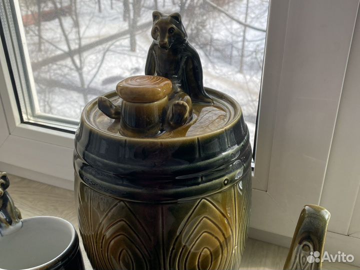 Штоф фарфор 3л