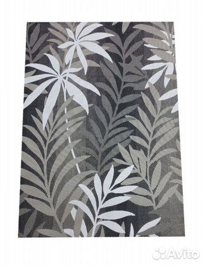 Ковер серый папоротник IKEA